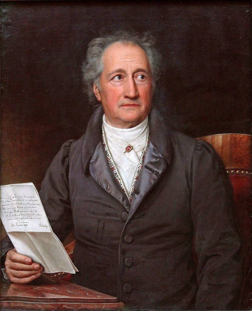 Johann Wolfgang von Goethe  - Dichter :innen in Kurorten