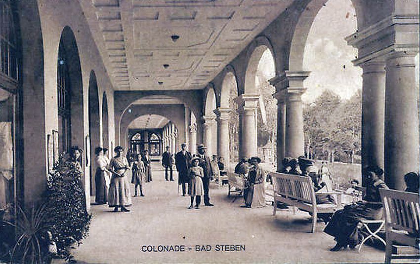 Bad Steben Kolonnaden 1918
