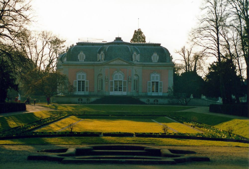 französische Gartenanlage am Schloss Benrath, Düsseldorf