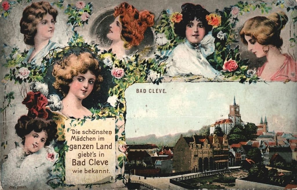 die schönsten Mädchen gibt's in Bad Cleve